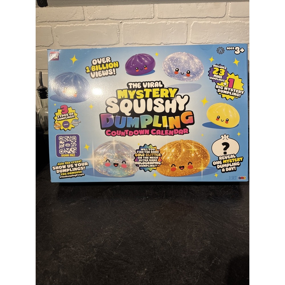 Mystery Squishy Dumplings Countdown Calendar